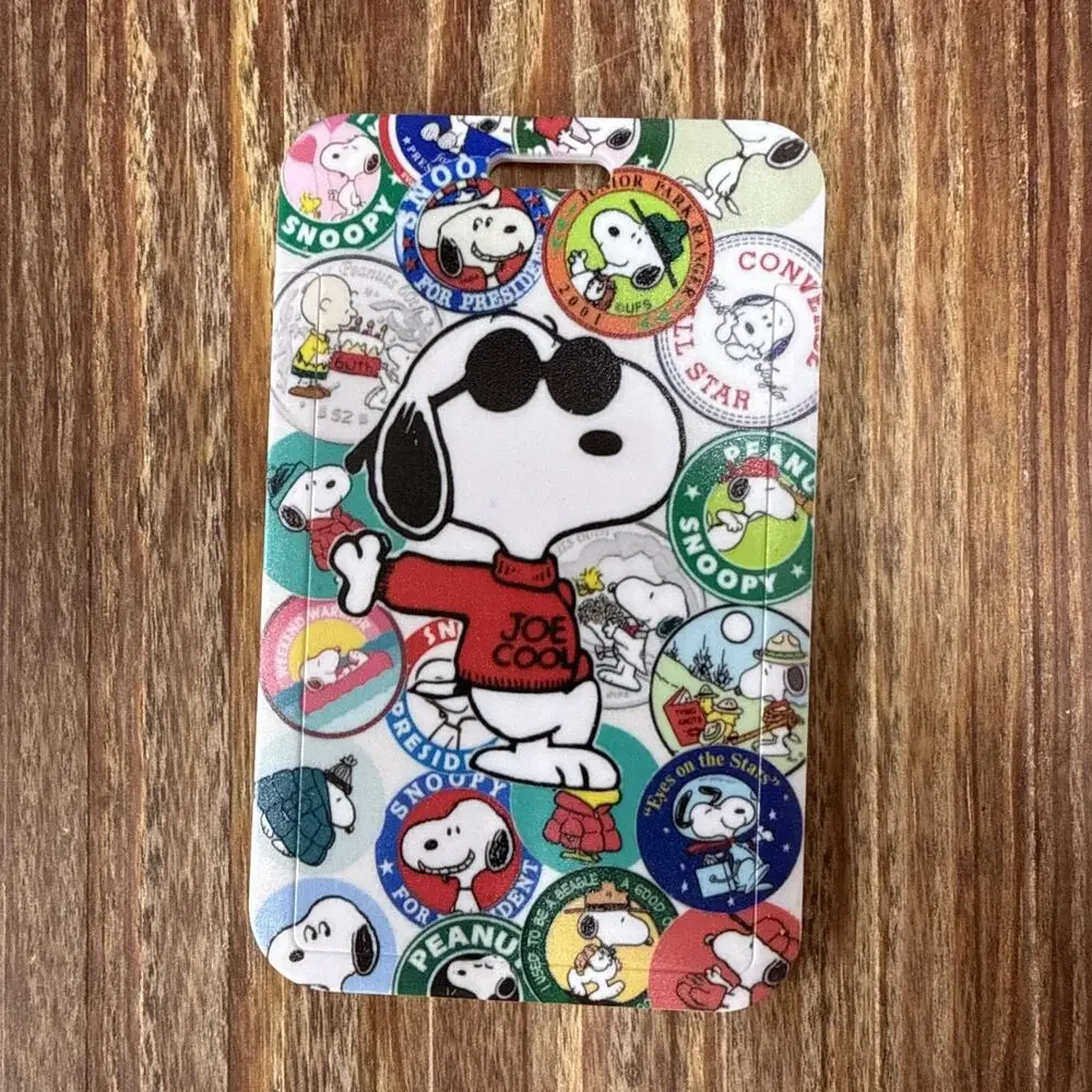 Snoopy Badge ID Holder